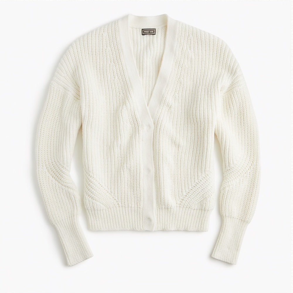 J. Crew Ribbed Cardigan